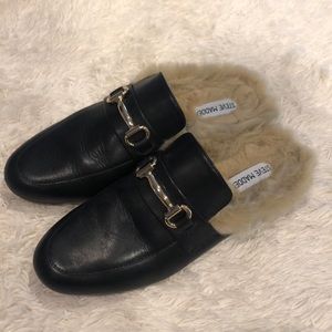 Shearling Lined Mules